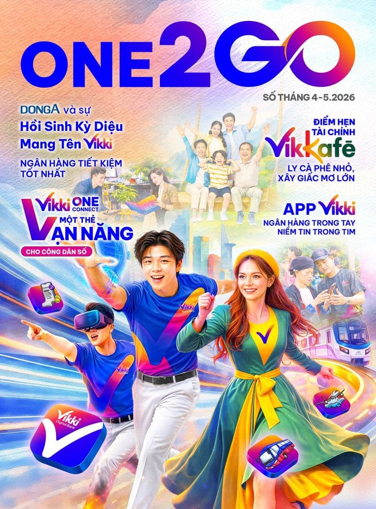 Bìa ONE2GO số tháng 05.2026