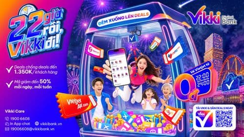 Chiều chuộng bản thân với "22 Giờ Rồi, Vikki Đi! Đêm Xuống, Lên Deals”