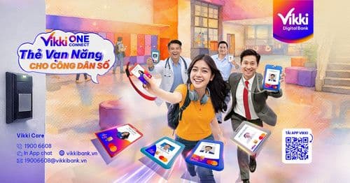 VikkiONE Connect - Một chạm, đi cùng cả ngày